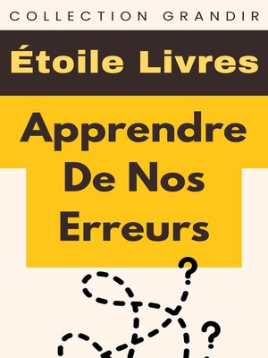 cover image of Apprendre De Nos Erreurs